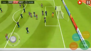 Captura de tela de Mobile Soccer League 9