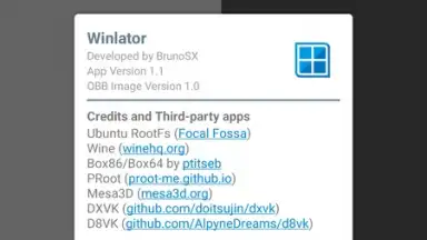 Captura de tela de Winlator 5