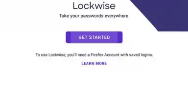Captura de tela de Firefox Lockwise 1