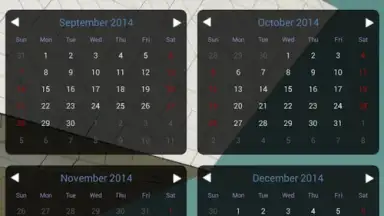 Captura de tela de Month Calendar Widget 9