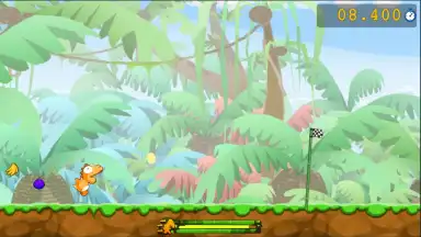 Captura de tela de Dino Rush Race 2