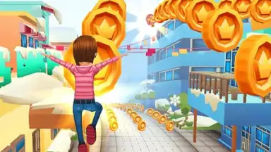Captura de tela de Subway Princess Runner 2