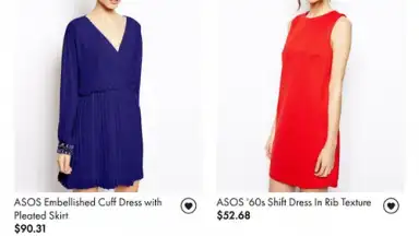 Captura de tela de ASOS 2