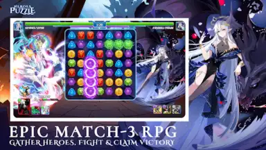 Captura de tela de Heroes Puzzles 16
