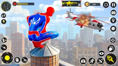 Captura de tela de Spider Hero City Rescue 2