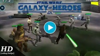 Captura de tela de Star Wars: Galaxy of Heroes 1