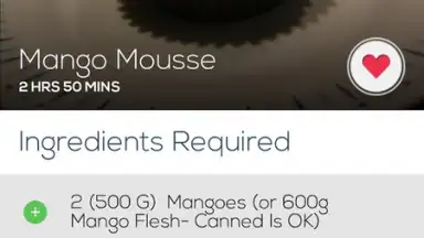 Captura de tela de Dessert Recipes Free 1