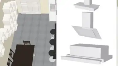 Captura de tela de Kitchen 3D 3
