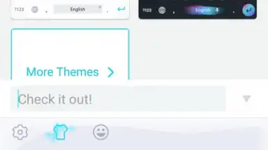 Captura de tela de Cheetah Keyboard 1