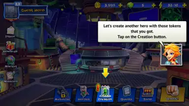 Captura de tela de Team Z - League Of Heroes 15