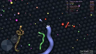 Captura de tela de slither.io 14
