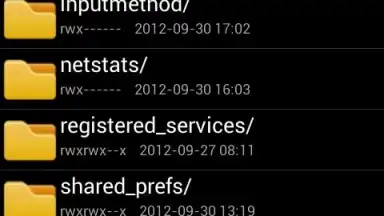 Captura de tela de Root File Manager 5