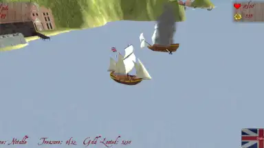 Captura de tela de Pirate Sim 2