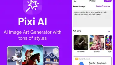 Captura de tela de Free AI Image Generator 4
