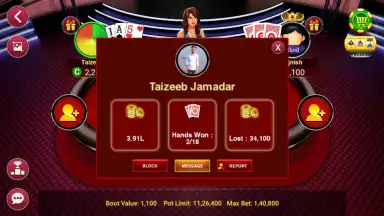 Captura de tela de Teen Patti Octro 7
