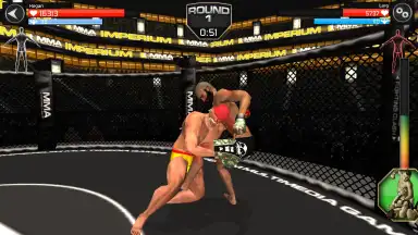Captura de tela de MMA Fighting Clash 10
