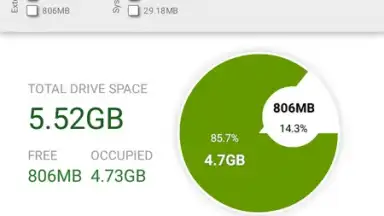 Captura de tela de Disk Usage & Storage Analyzer 5