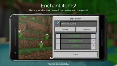 Captura de tela de Toolbox for Minecraft: PE 3