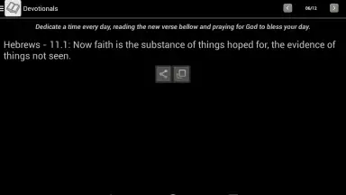 Captura de tela de Bible Offline KJV with Audio 4