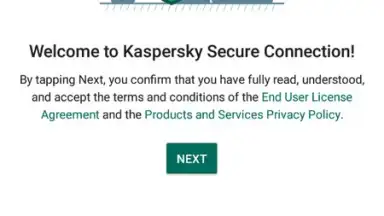 Captura de tela de Kaspersky Fast Secure VPN 1