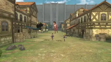 Captura de tela de Attack on Titan 3