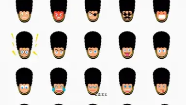 Captura de tela de London Guard Stickers 1