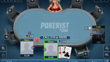 Captura de tela de Texas Hold'em Poker: Pokerist 5