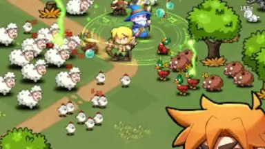 Captura de tela de Top Heroes 7