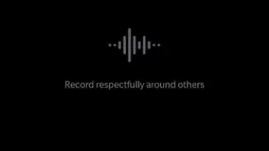 Captura de tela de Google Recorder 1