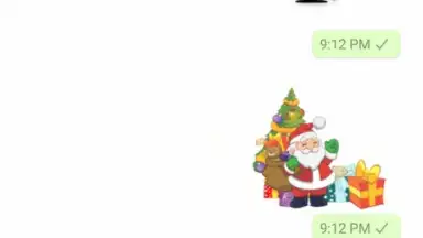 Captura de tela de Chrismas Stickers | Stickers For WhatsApp 1