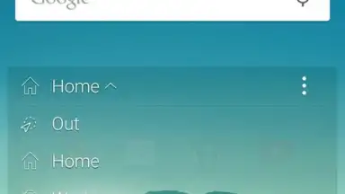 Captura de tela de HTC Sense Home 3