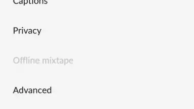 Captura de tela de YouTube Music 8
