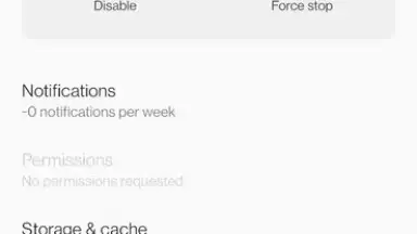 Captura de tela de Android System WebView 11