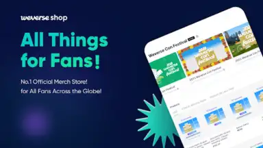 Captura de tela de Weverse Shop 8