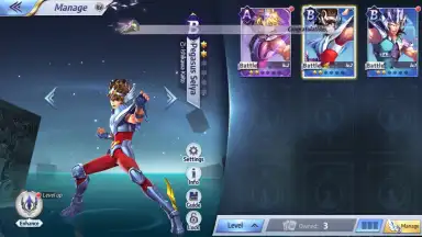 Captura de tela de Saint Seiya : Awakening (Asia) 2