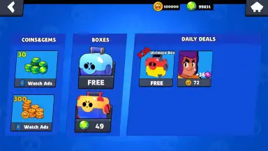 Captura de tela de Brawl Stars Box 5
