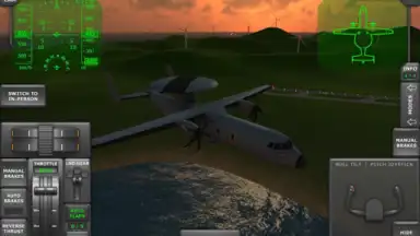 Captura de tela de Turboprop Flight Simulator 16