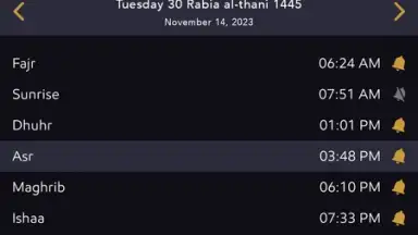 Captura de tela de Salaat First: Prayer Times 12