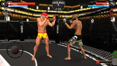 Captura de tela de MMA Fighting Clash 1