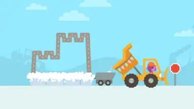 Captura de tela de Sago Mini Holiday Trucks and Diggers 6