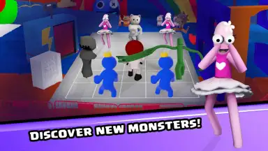 Captura de tela de Merge Monster Rainbow Friends 1