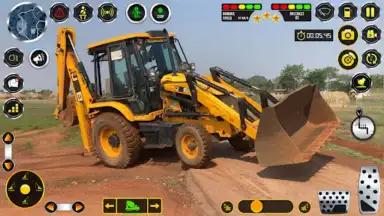 Captura de tela de Snow Excavator Construction 3D 4