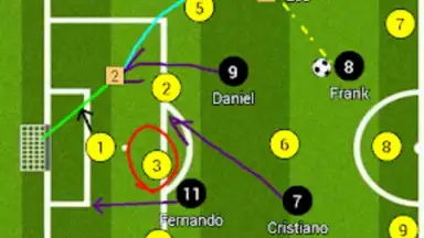 Captura de tela de Football Board 3