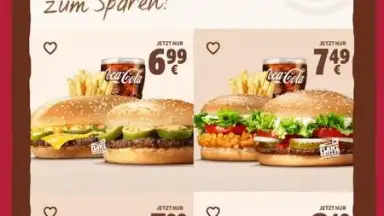 Captura de tela de Burger King Deutschland 3