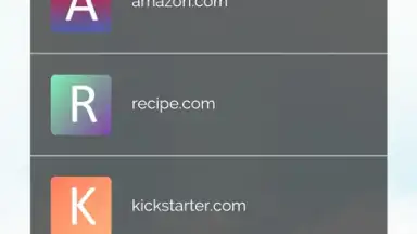Captura de tela de Webmarks 2