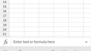 Captura de tela de Microsoft Excel 4