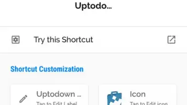 Captura de tela de Shortcut Maker 8