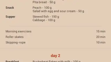 Captura de tela de Lose weight without dieting 11