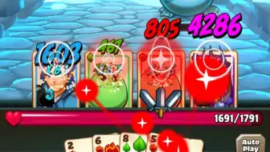 Captura de tela de Battlejack: Blackjack RPG 2
