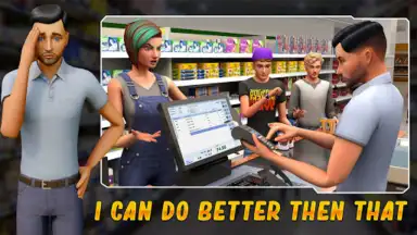 Captura de tela de Shopping Mall Store 3D Cashier 2